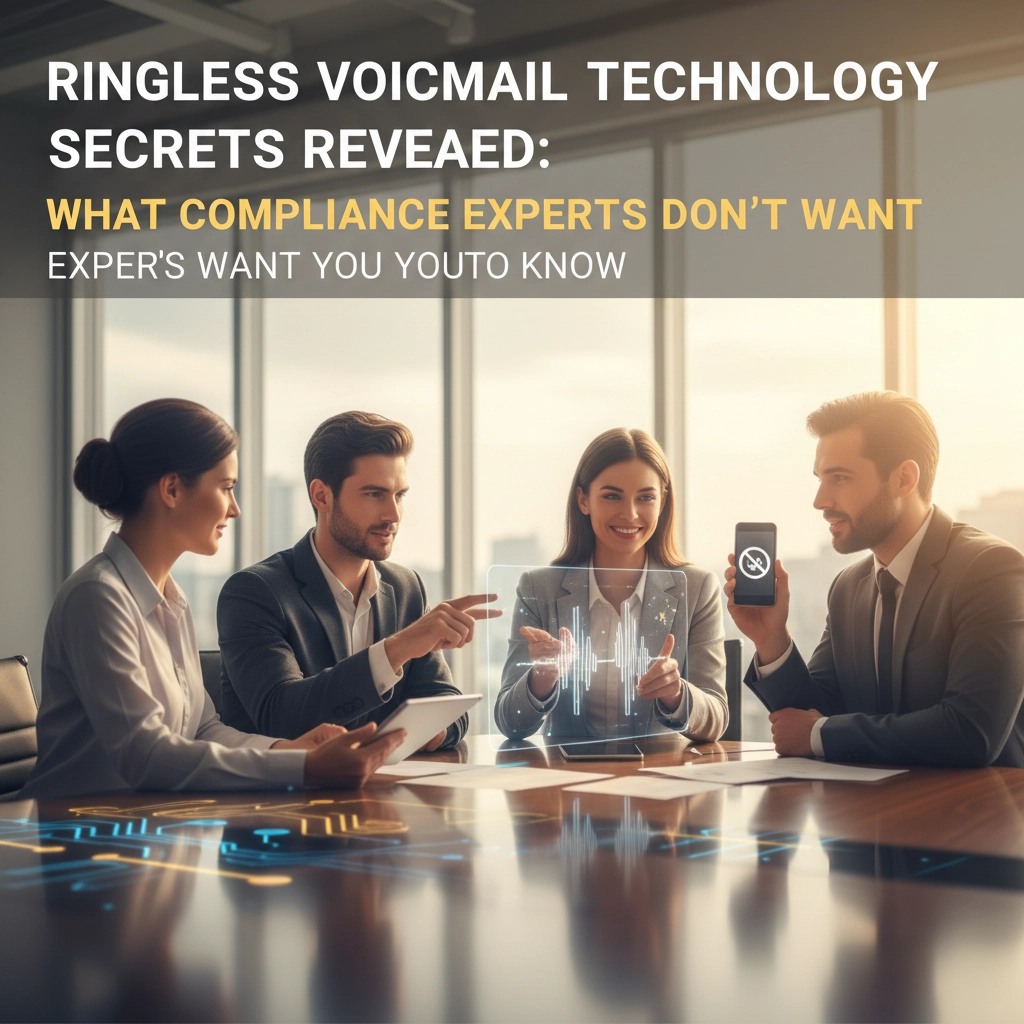 Ringless voicemail technology for business communication and customer outreach