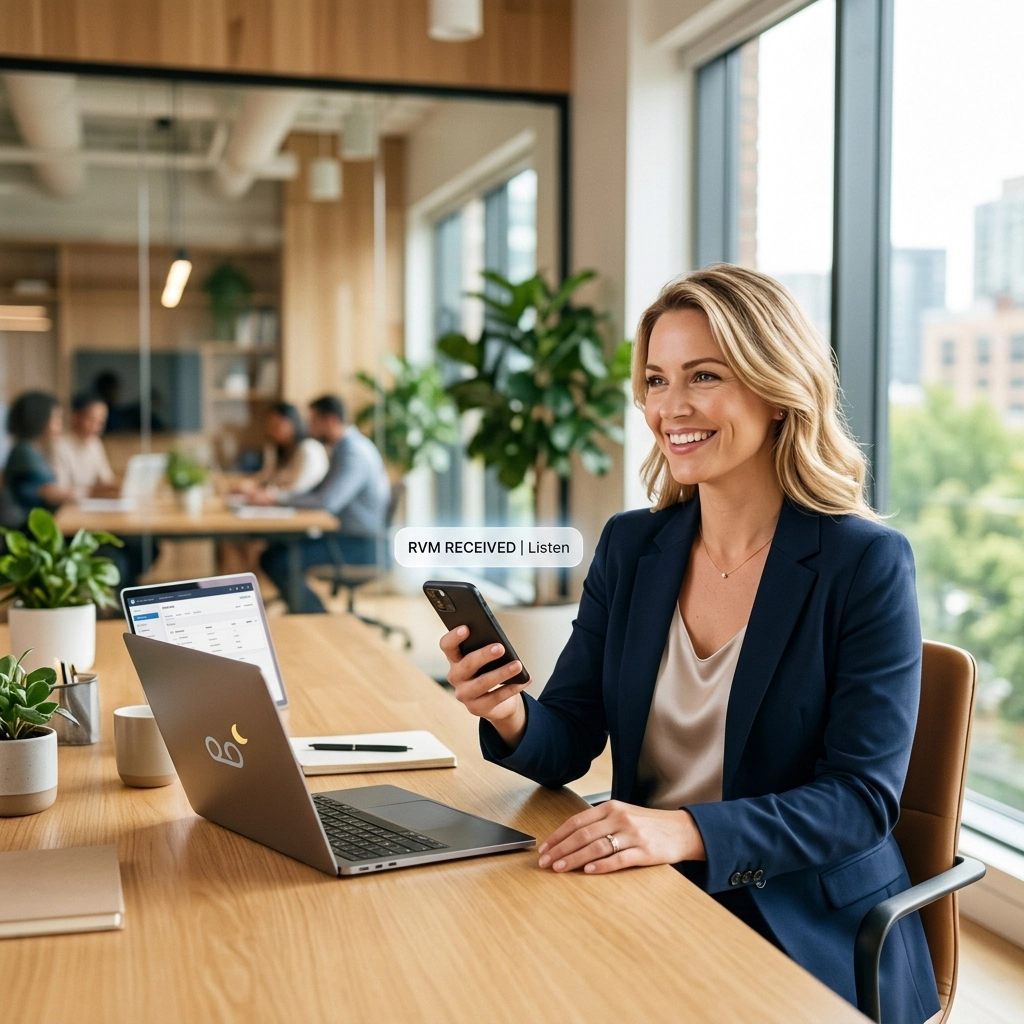 Business communication technology image