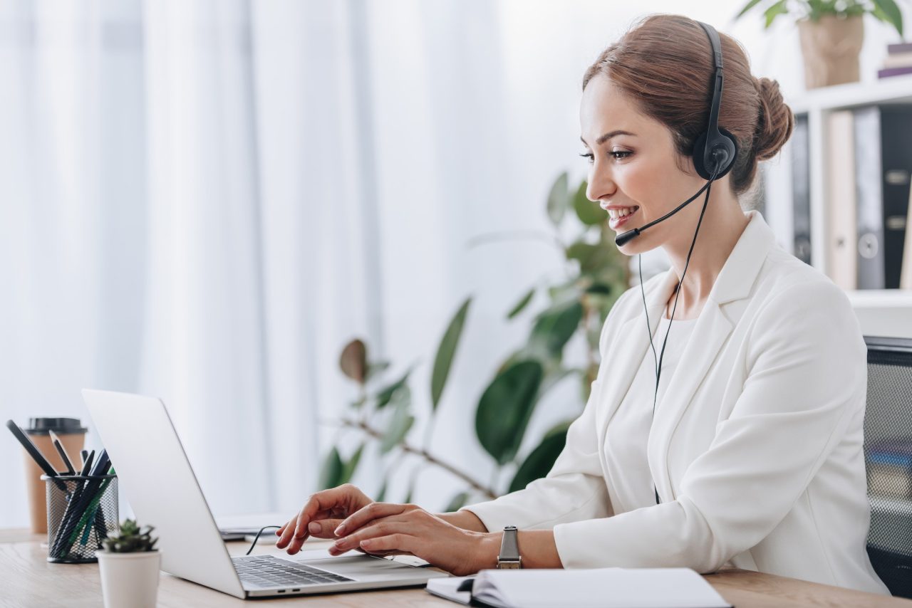 Business communication technology image